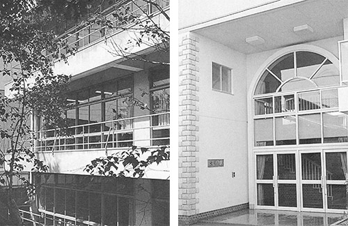 再建された校舎